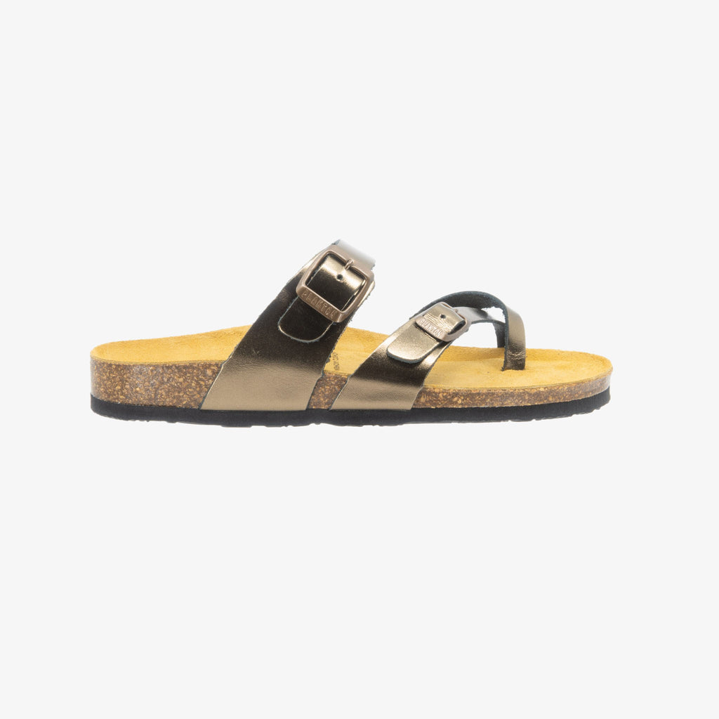 Bombay Womens Sandal - Bronce Metal Lux (metallic leather)