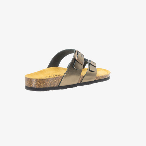 Bombay Womens Sandal - Bronce Metal Lux (metallic leather)