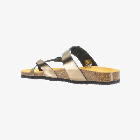 Bombay Womens Sandal - Bronce Metal Lux (metallic leather)