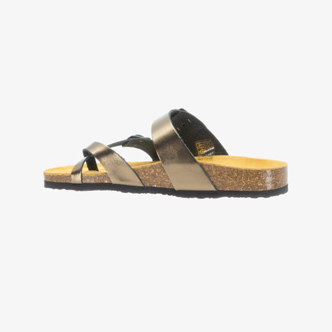 Bombay Womens Sandal - Bronce Metal Lux (metallic leather)