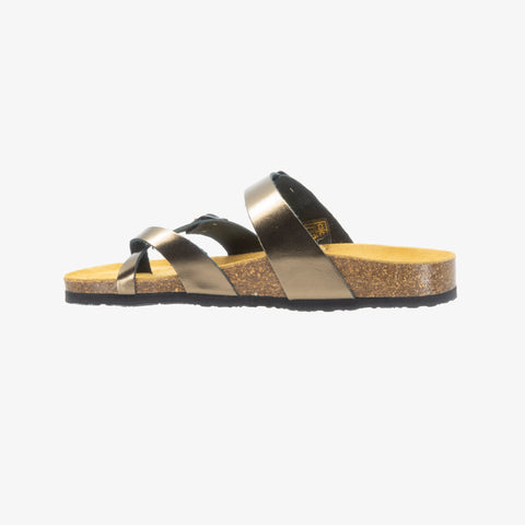 Bombay Womens Sandal - Bronce Metal Lux (metallic leather)