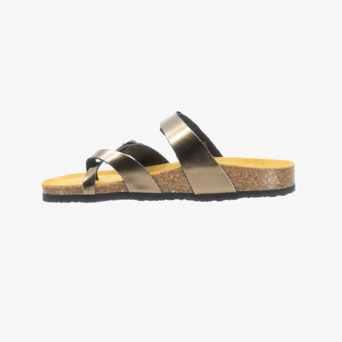 Bombay Womens Sandal - Bronce Metal Lux (metallic leather)