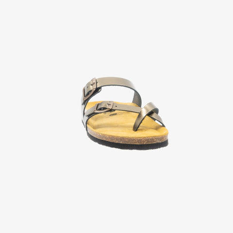 Bombay Womens Sandal - Bronce Metal Lux (metallic leather)