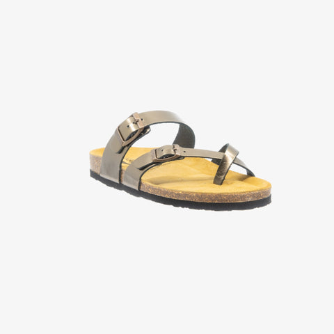 Bombay Womens Sandal - Bronce Metal Lux (metallic leather)