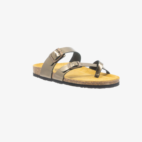 Bombay Womens Sandal - Bronce Metal Lux (metallic leather)