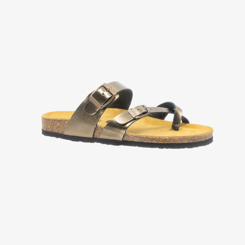 Bombay Womens Sandal - Bronce Metal Lux (metallic leather)