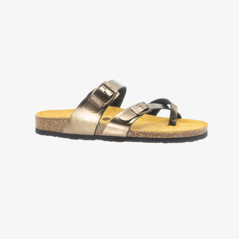 Bombay Womens Sandal - Bronce Metal Lux (metallic leather)