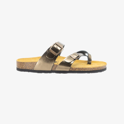Bombay Womens Sandal - Bronce Metal Lux (metallic leather)