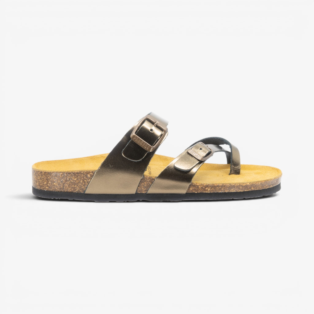 Bombay Womens Sandal - Bronce Metal Lux (metallic leather)