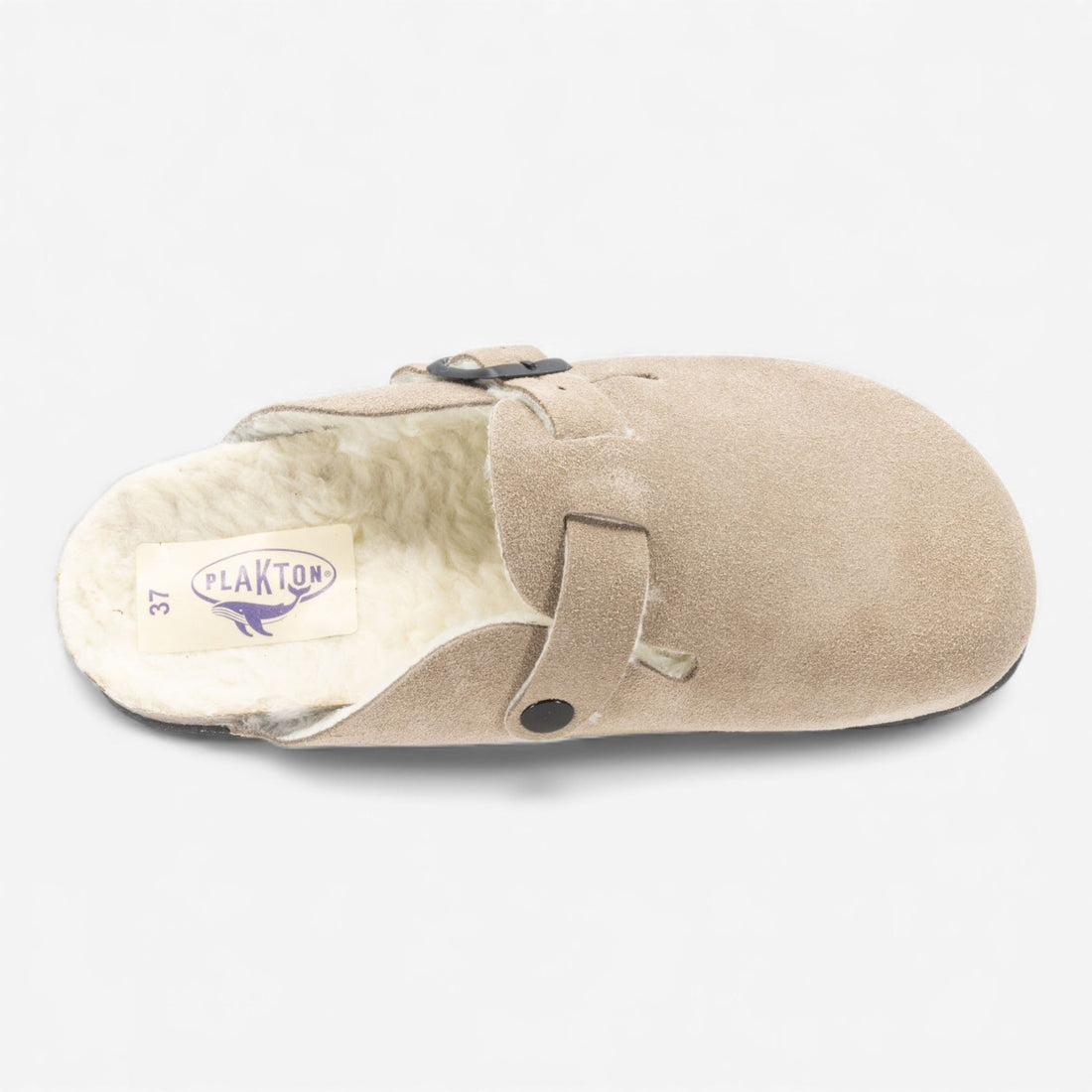Blogg Lined Afelpado Womens Clog – Piedra image 4