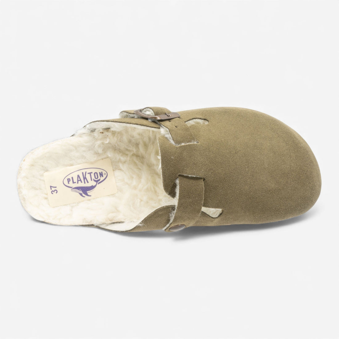 Blogg Lined Afelpado Womens Clog – Light Khaki image 4