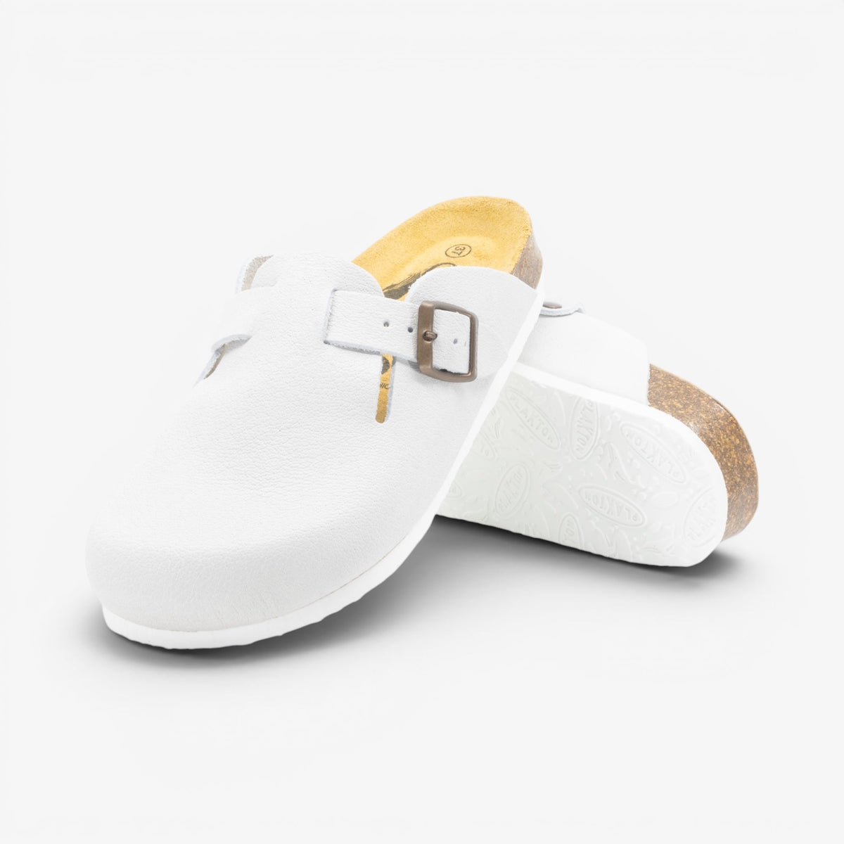Blogg Buffalo Womens Clog – Blanco image 1