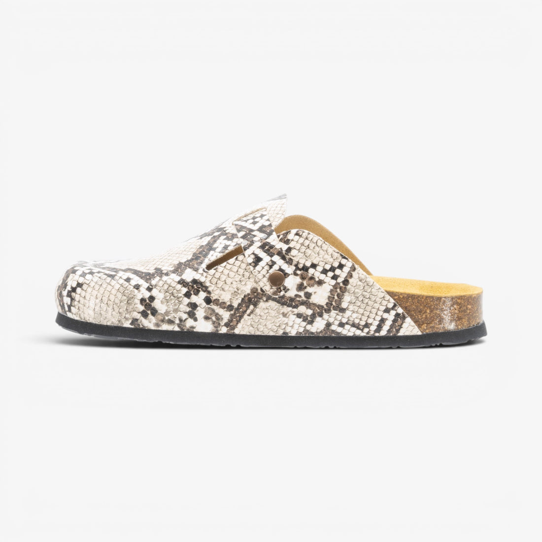 Blogg Manbalina Womens Clog – Crema Snake image 3