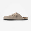 Blogg Womens Clog - Piedra Afelpado Grueso (suede)