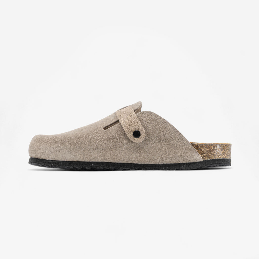 Blogg Womens Clog - Piedra Afelpado Grueso (suede)