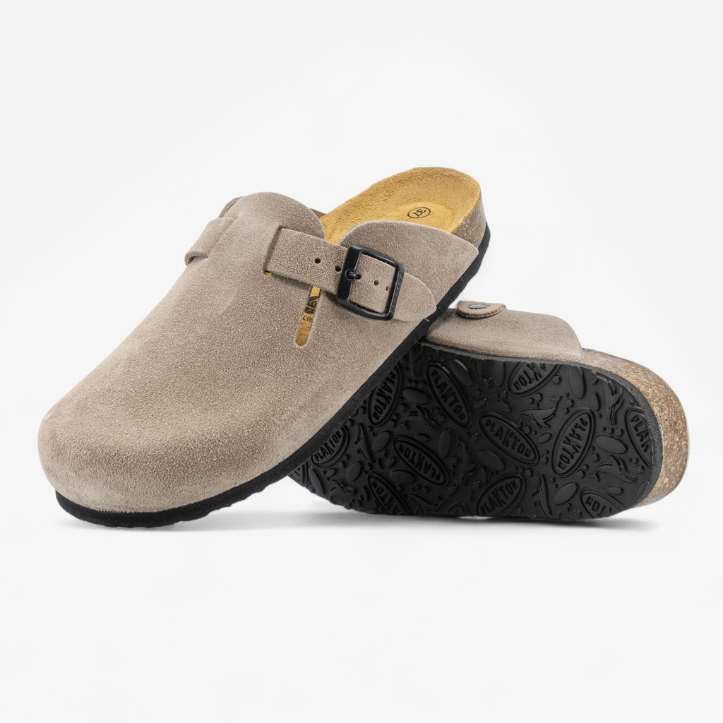 Blogg Womens Clog - Piedra Afelpado Grueso (suede)