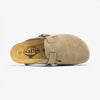Blogg Womens Clog - Ceniza Serraje Top (recycled suede)
