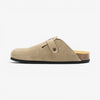 Blogg Womens Clog - Ceniza Serraje Top (recycled suede)
