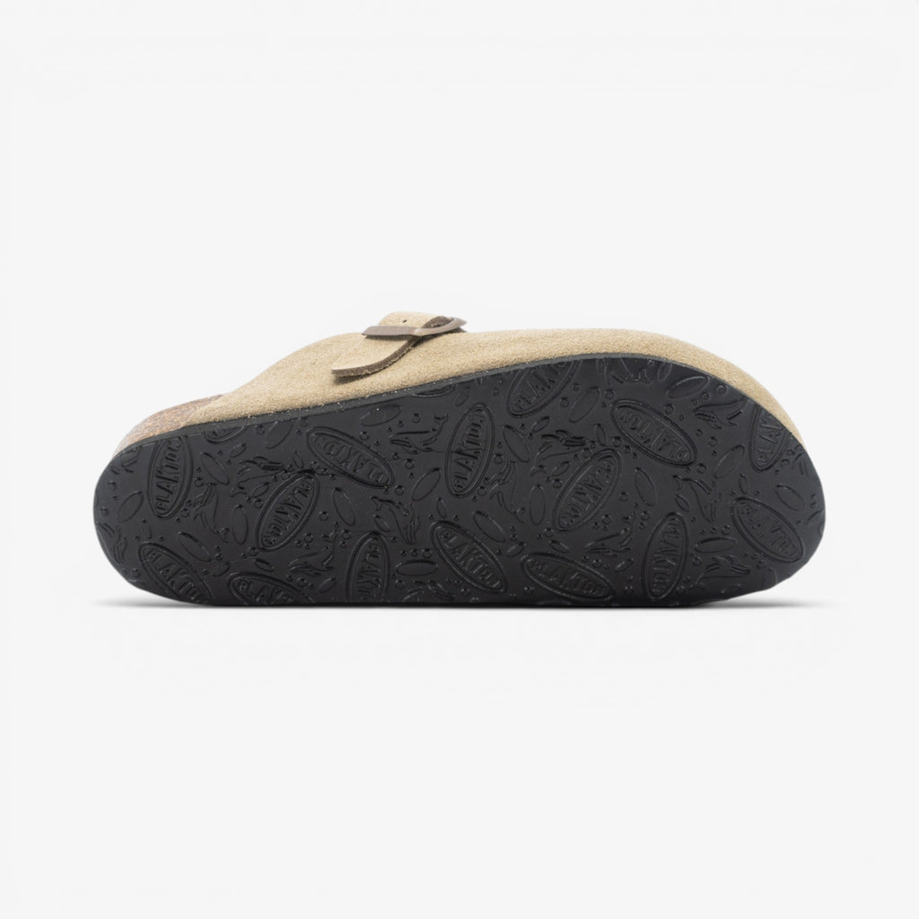 Blogg Womens Clog - Ceniza Serraje Top (recycled suede)