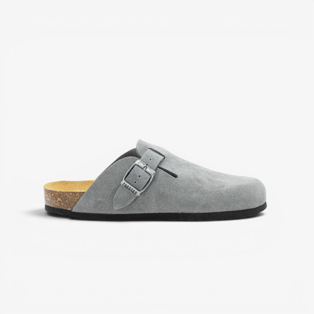 Blogg Womens Clog - Gris Serraje Top (recycled suede)