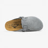 Blogg Womens Clog - Gris Serraje Top (recycled suede)
