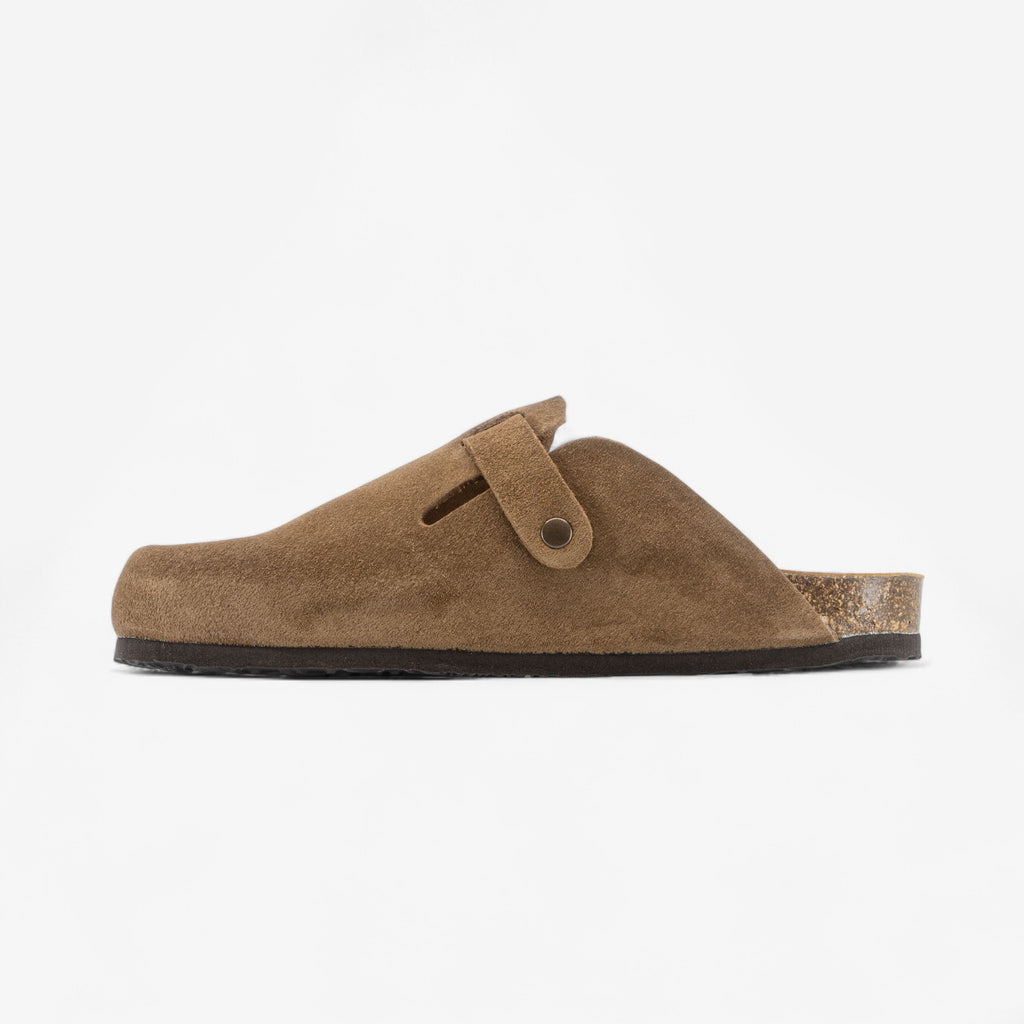 Blogg Womens Clog - Vison Afelpado Grueso (suede)