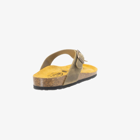 Bolero Womens Sandal - Kaki Apure (leather)