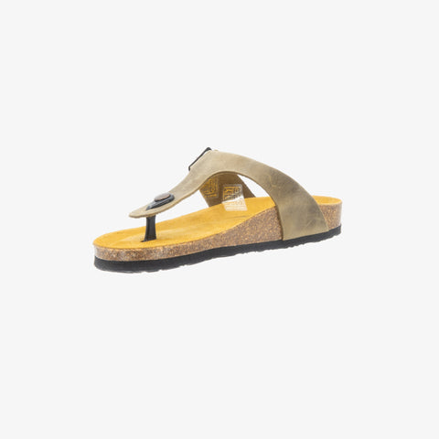 Bolero Womens Sandal - Kaki Apure (leather)
