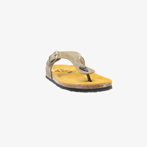 Bolero Womens Sandal - Kaki Apure (leather)