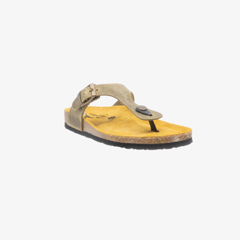 Bolero Womens Sandal - Kaki Apure (leather)
