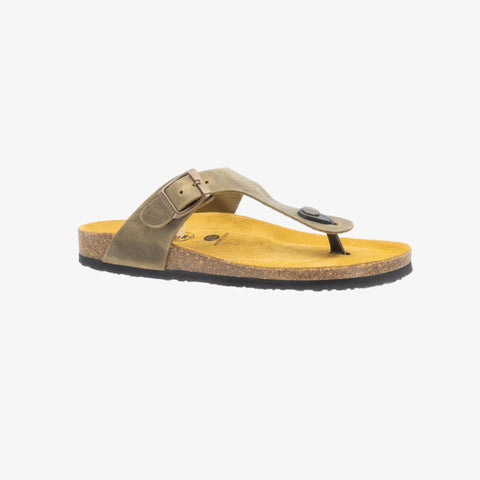 Bolero Womens Sandal - Kaki Apure (leather)