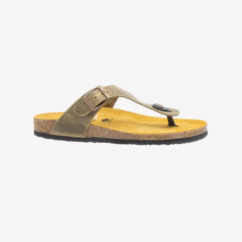 Bolero Womens Sandal - Kaki Apure (leather)
