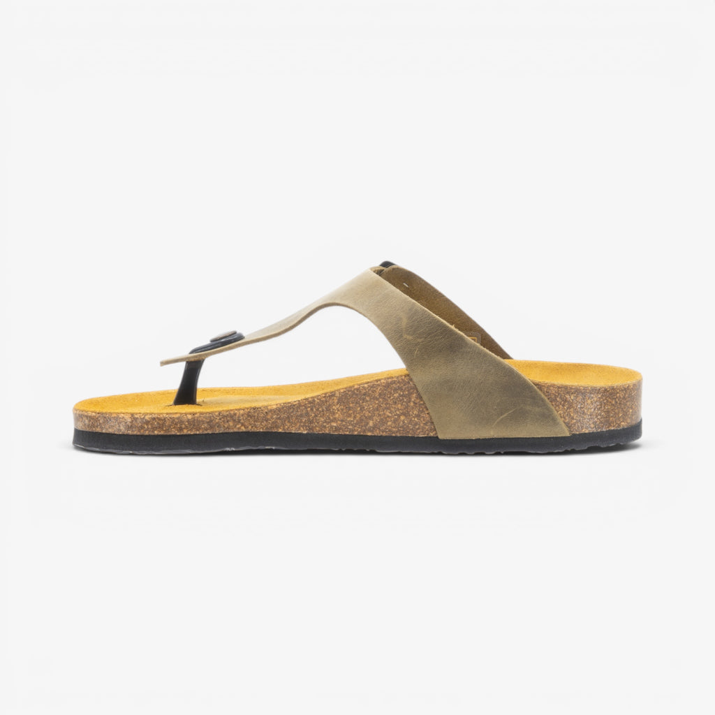 Bolero Womens Sandal - Kaki Apure (leather)