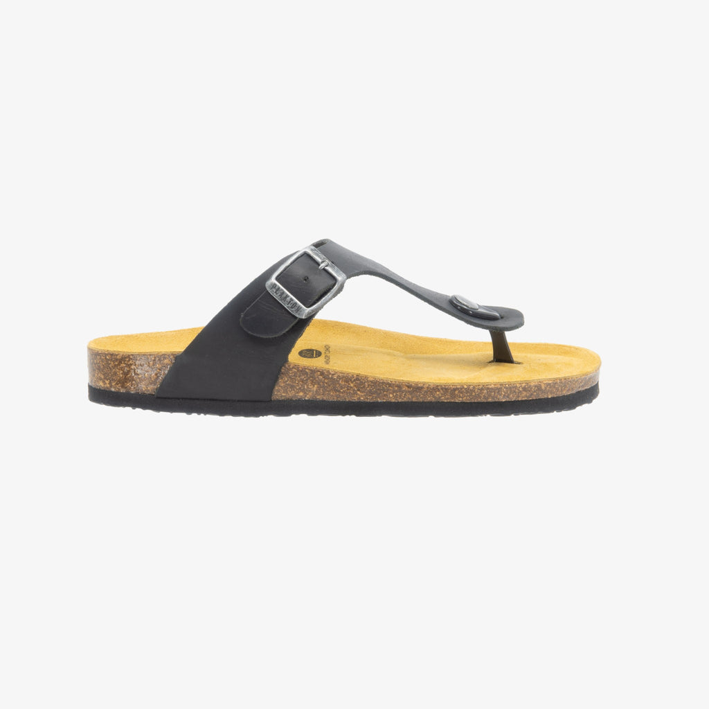 Bolero Womens Sandal - Negro Apure (leather)