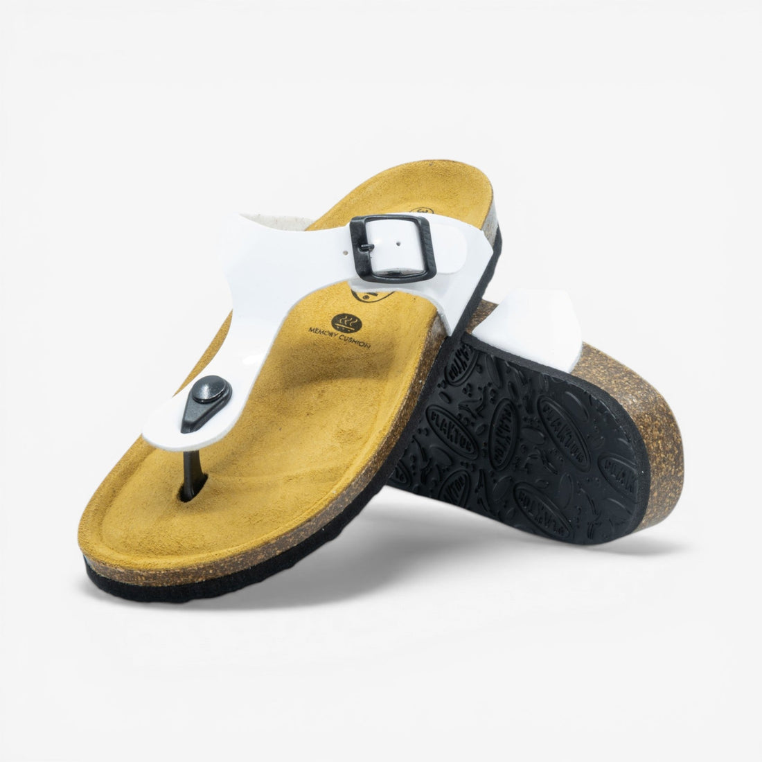 Bolero Charol Womens Sandal – Blanco image 1