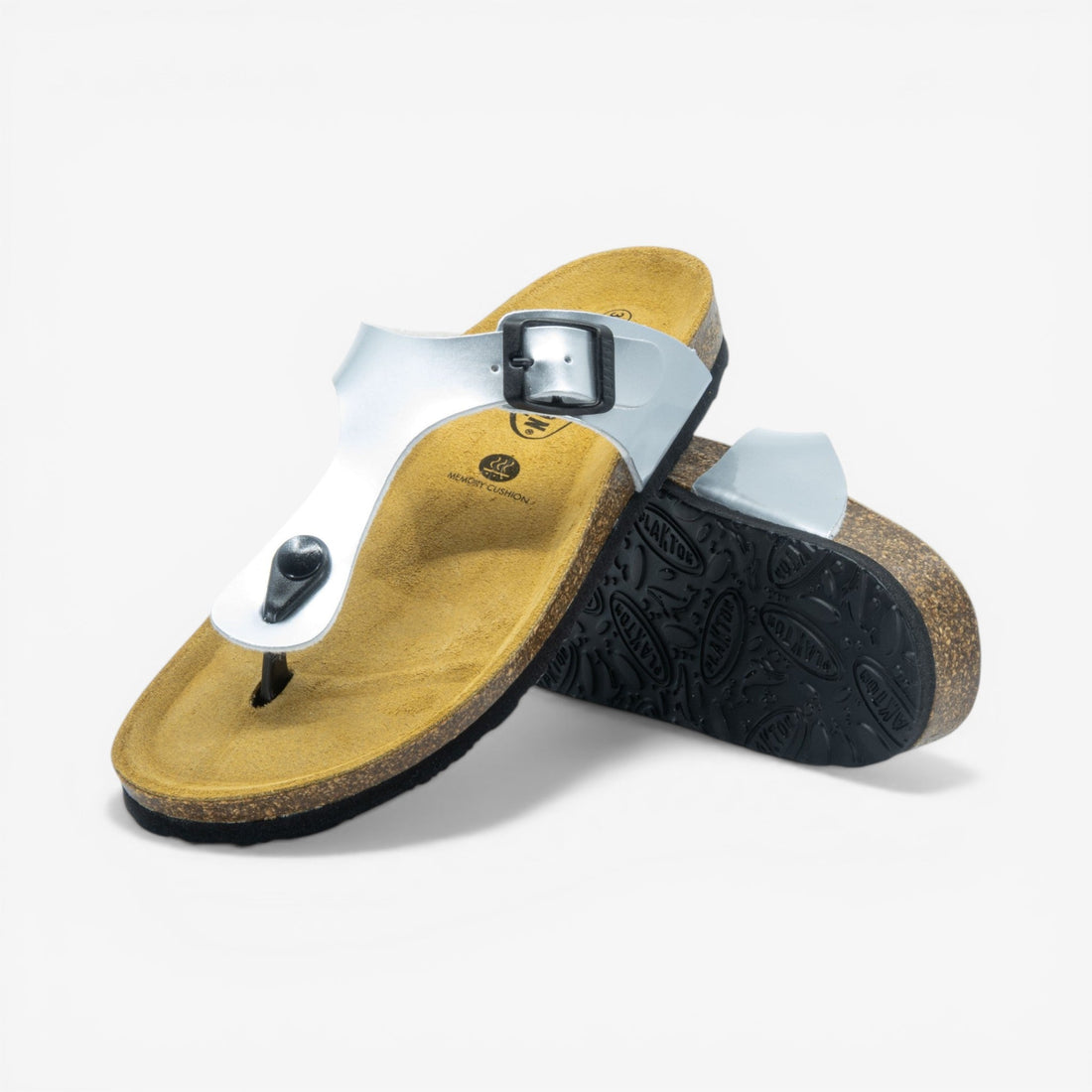 Bolero Charol Womens Sandal – Plata image 1