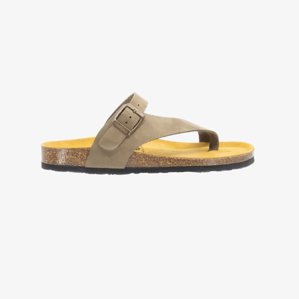 Battle Womens Sandal - Light Khaki Nobuck (nubuck)