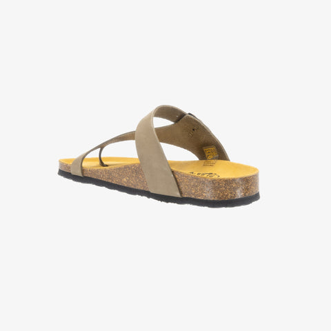 Battle Womens Sandal - Light Khaki Nobuck (nubuck)