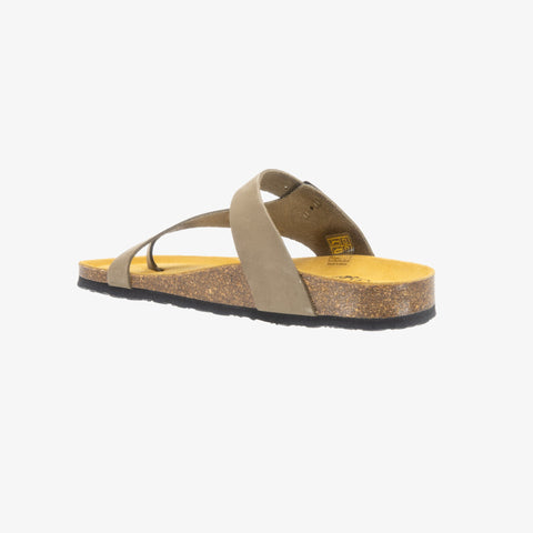 Battle Womens Sandal - Light Khaki Nobuck (nubuck)