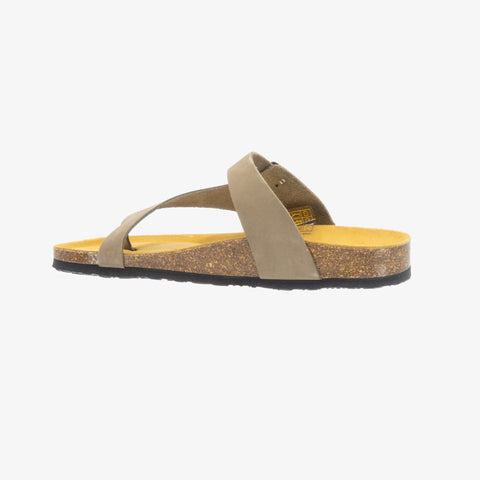 Battle Womens Sandal - Light Khaki Nobuck (nubuck)