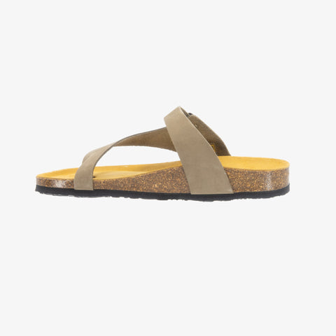 Battle Womens Sandal - Light Khaki Nobuck (nubuck)