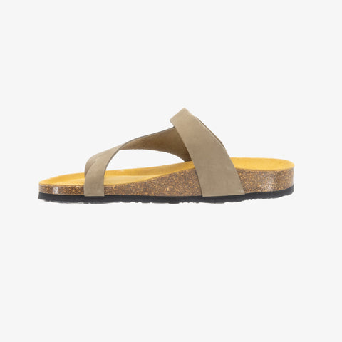 Battle Womens Sandal - Light Khaki Nobuck (nubuck)