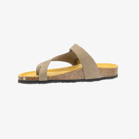 Battle Womens Sandal - Light Khaki Nobuck (nubuck)