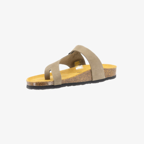 Battle Womens Sandal - Light Khaki Nobuck (nubuck)