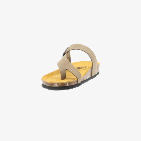 Battle Womens Sandal - Light Khaki Nobuck (nubuck)