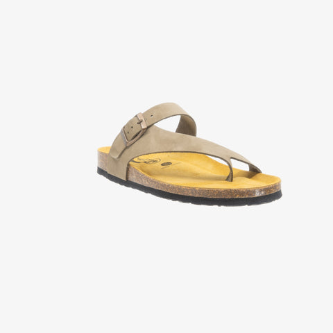 Battle Womens Sandal - Light Khaki Nobuck (nubuck)