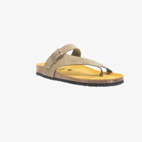 Battle Womens Sandal - Light Khaki Nobuck (nubuck)