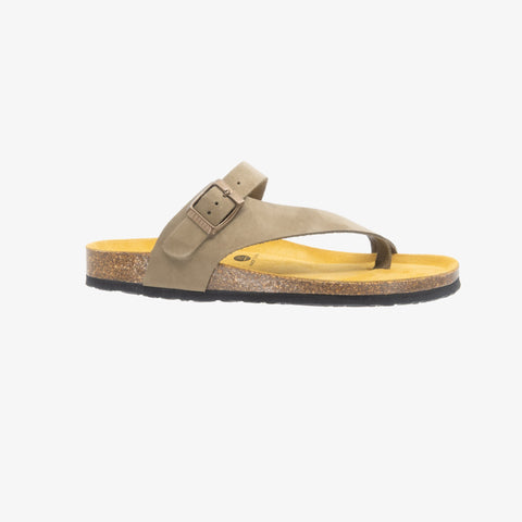 Battle Womens Sandal - Light Khaki Nobuck (nubuck)