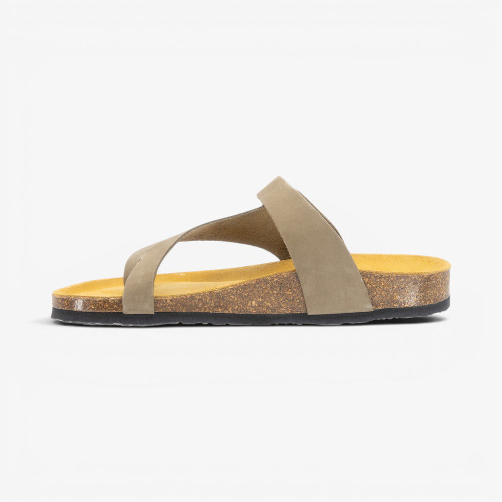 Battle Womens Sandal - Light Khaki Nobuck (nubuck)