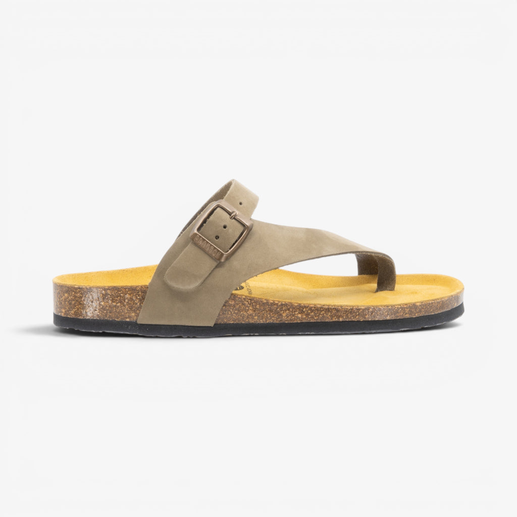 Battle Womens Sandal - Light Khaki Nobuck (nubuck)